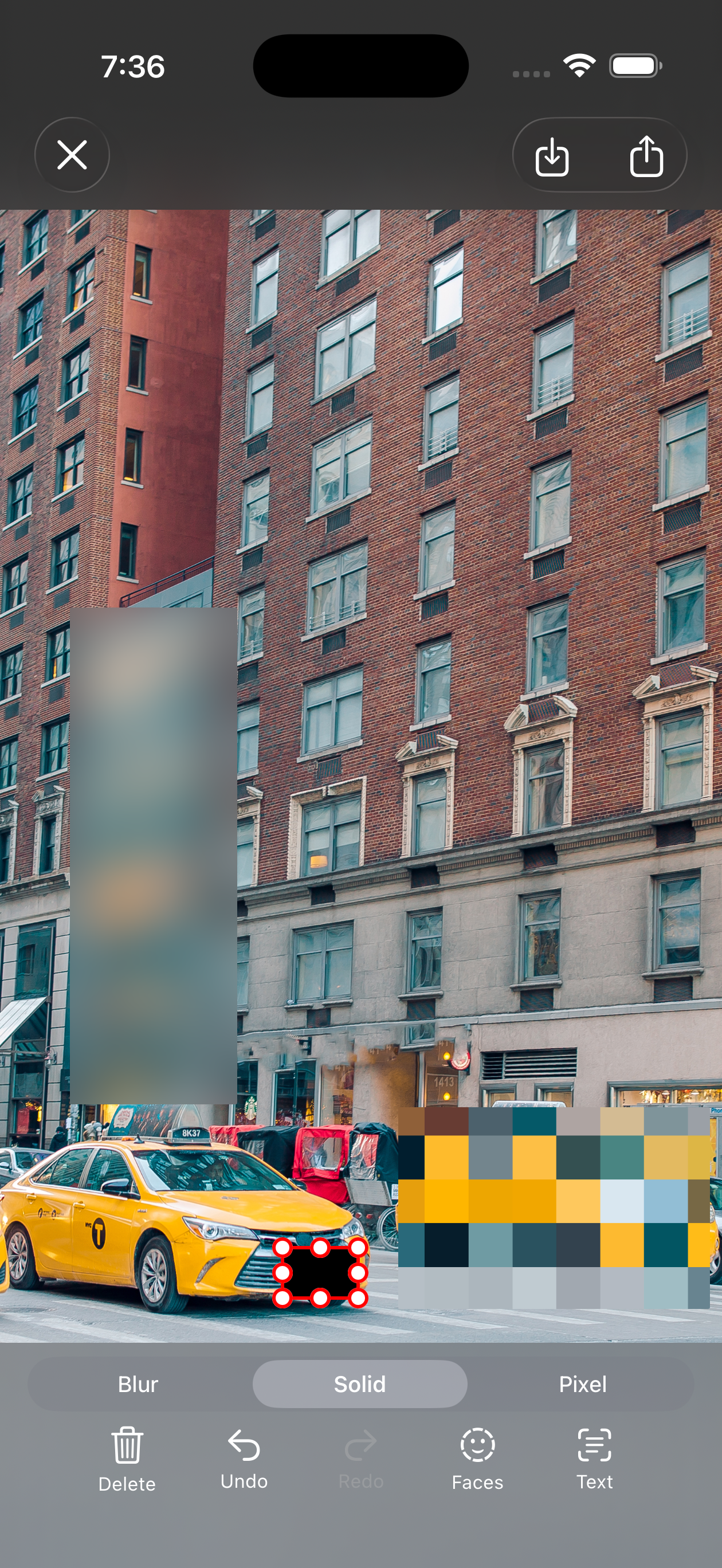 Obscure app screenshot